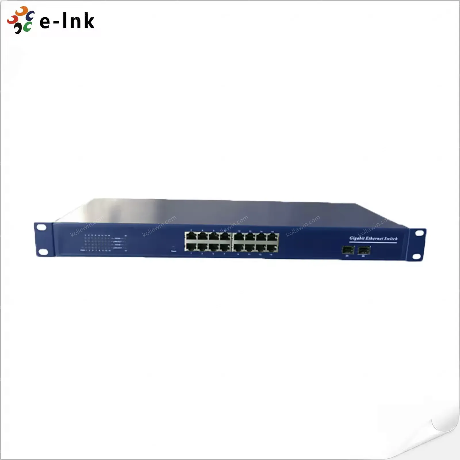 Factory Price 16-port 10/100/1000M Gigabit Switch with 2 SFP Slots
