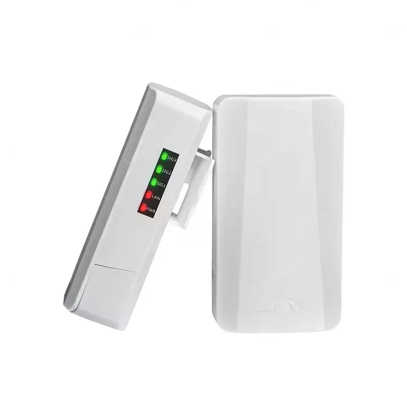 PUSR PTP/PTMP Outdoor Wireless Bridge 2 KM Ipoll3 Protocol Support QOS 300Mbps IP64 Waterproof ST508E