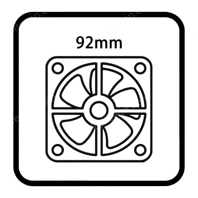 92mm ac fan