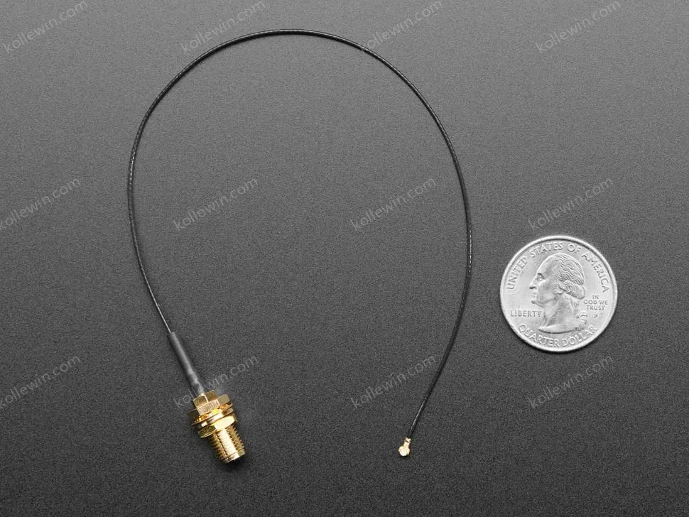 RP-SMA to w.FL / MHF3 / IPEX3 Adapter