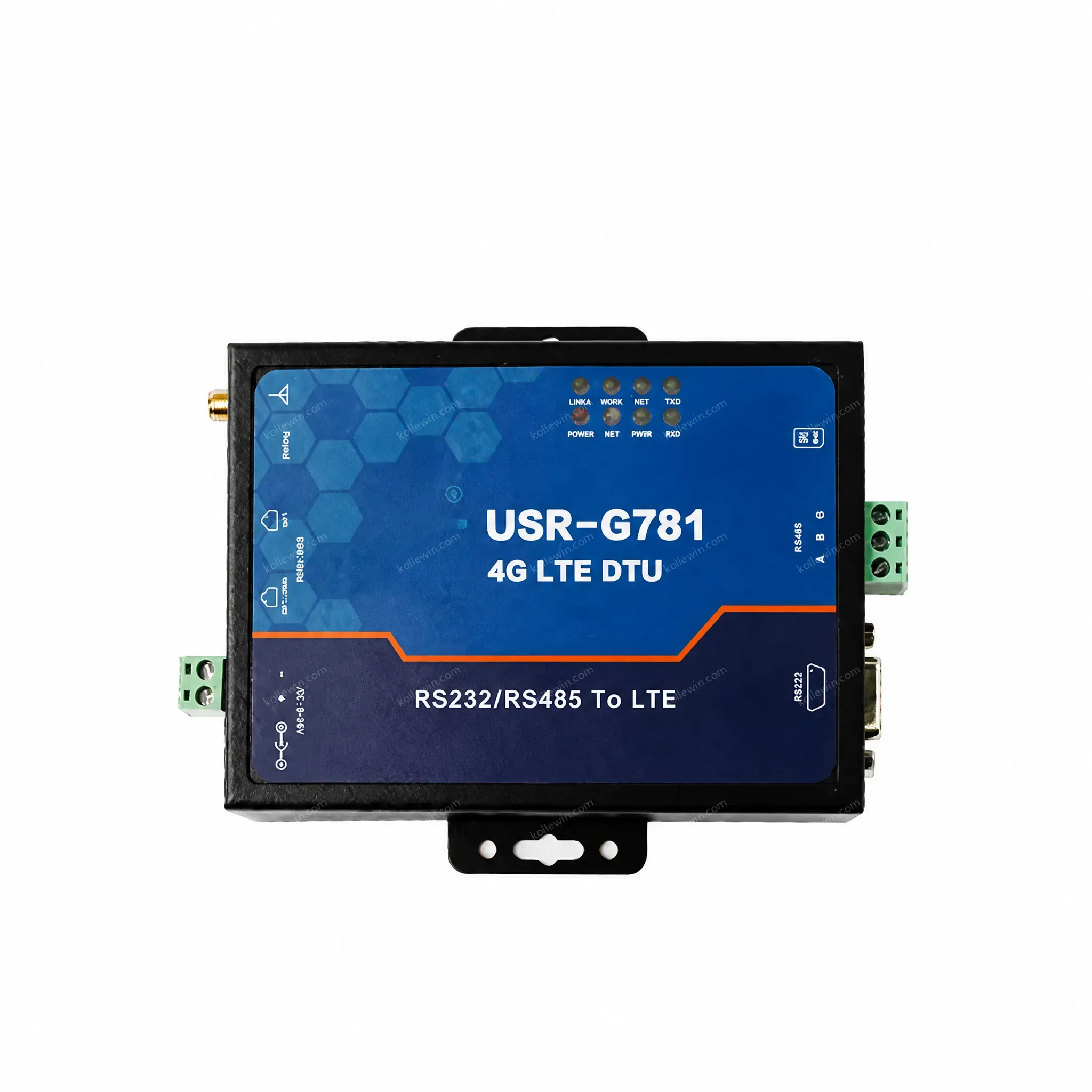 USR-G781 4G LTE LAN Modem Serial RS232 RS485 to 4G, 4G LTE bus modem