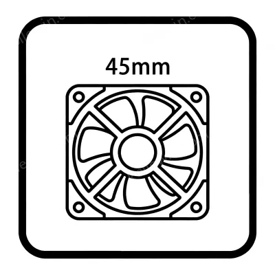 45mm dc fan