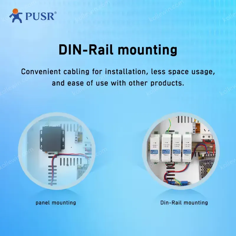 USR-DR504-G Global CAT4 Serial to 4G LTE Modem with Modbus RTU to TCP