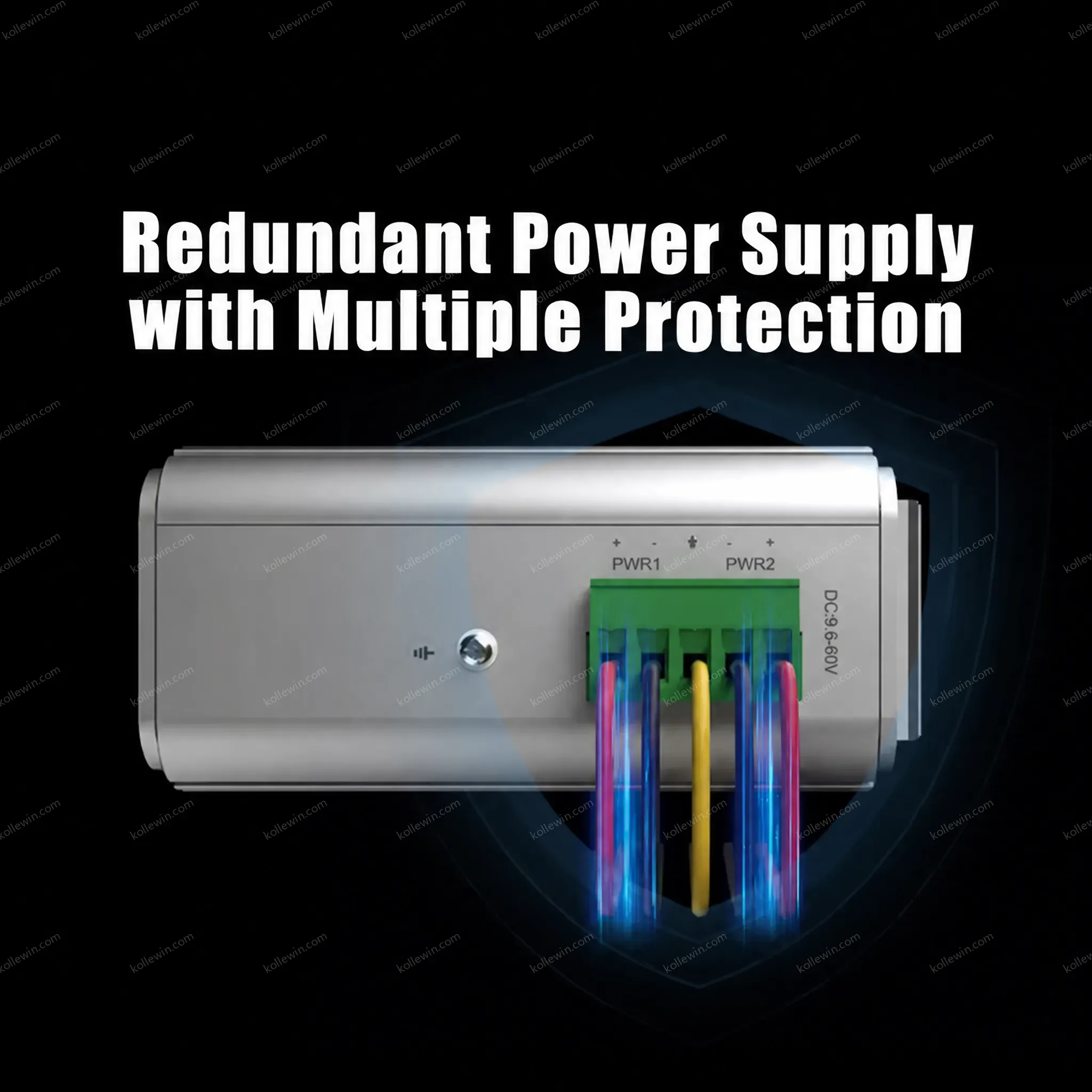 PUSR 5/8 Ports With 10/100/1000Mbps Gigabit Industrial Ethernet Switch Aluminum Housing Effective Cooling USR-ISG/ISF