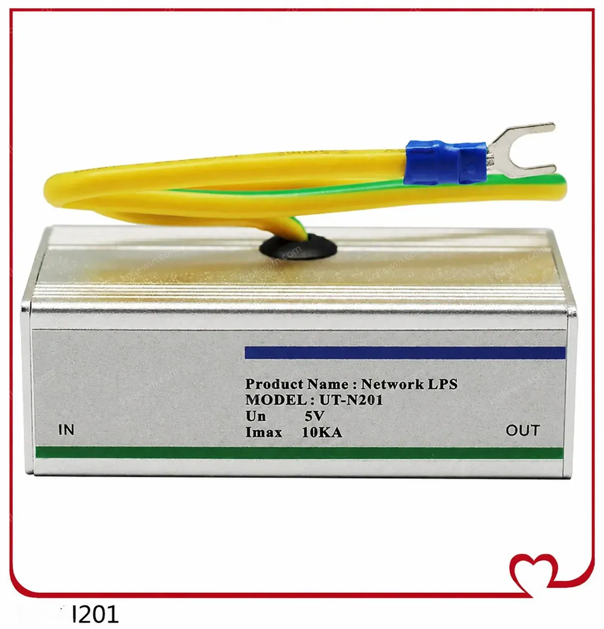 UOTEK Industrial Grade RS-485 Lightning Arrestor Arrester RS485 Isolator Module ESD Surge Protector Level 4 IP30 5KA UT-S101