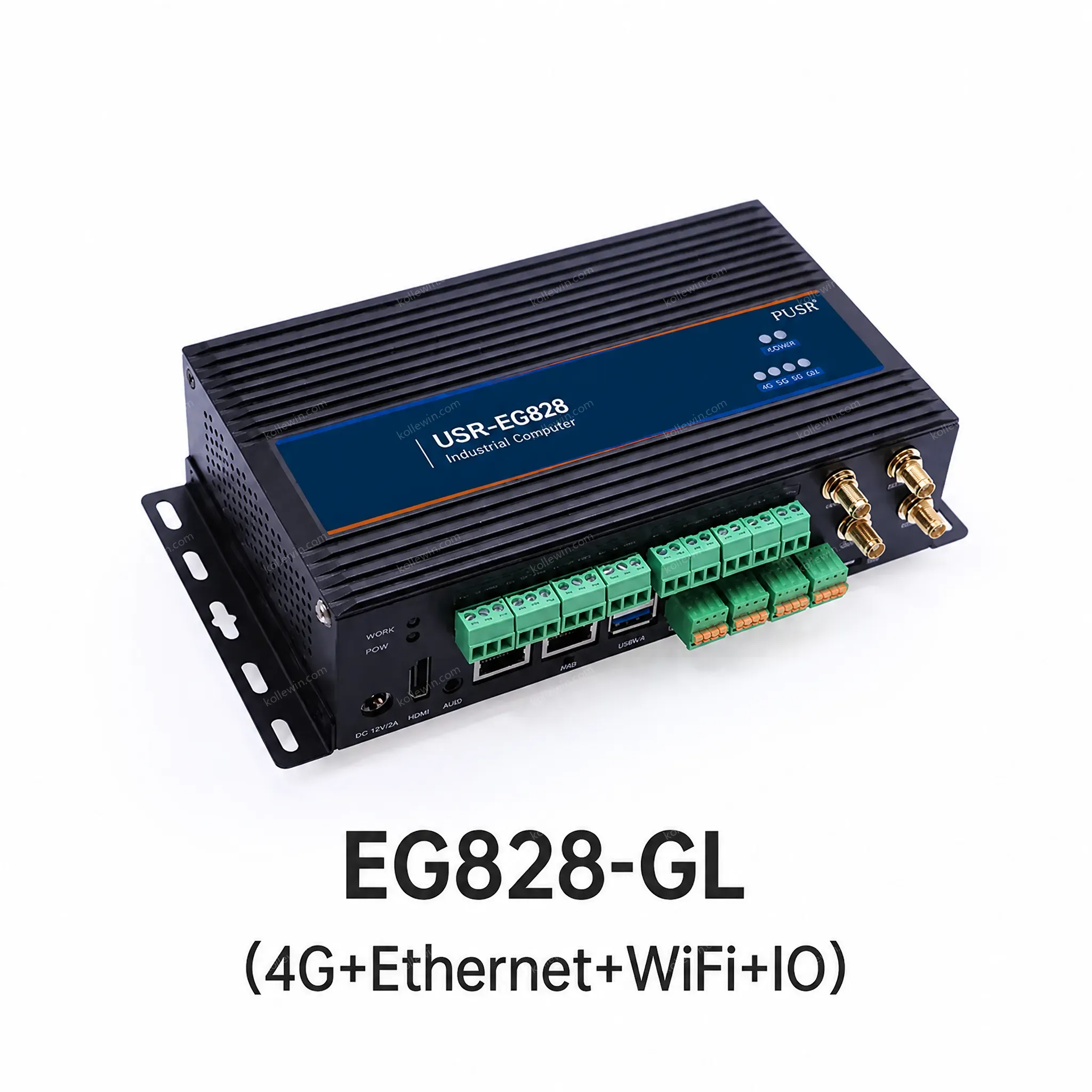 PUSR Industrial Box Computer, Supporting Global 4G Cellular Frequencies Linux Open Source and an ARM Architecture USR-EG828