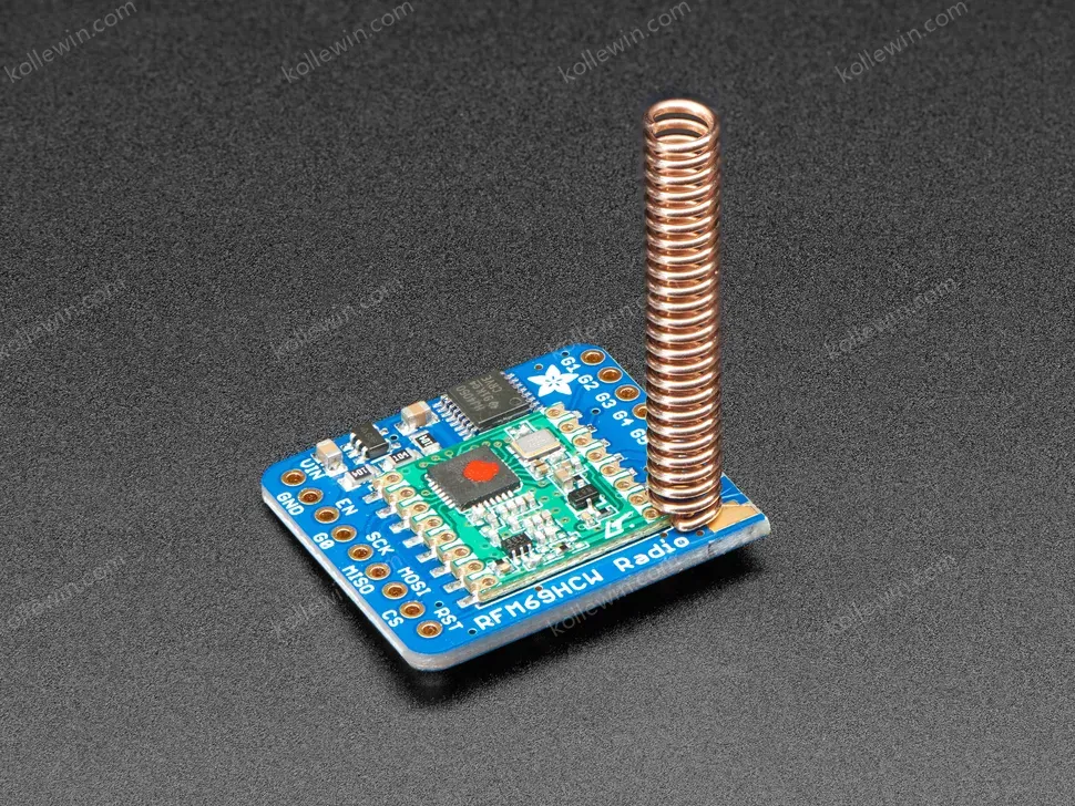 Simple Spring Antenna - 433MHz