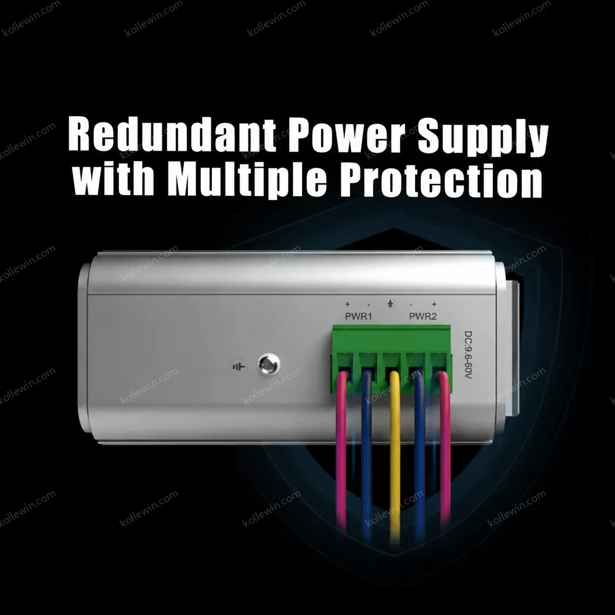 PUSR 5/8 Ports 100/1000M Unmanaged Industrial Ethernet Switches Plug & Play IP40 Protection Compact Size USR-ISG/ISF