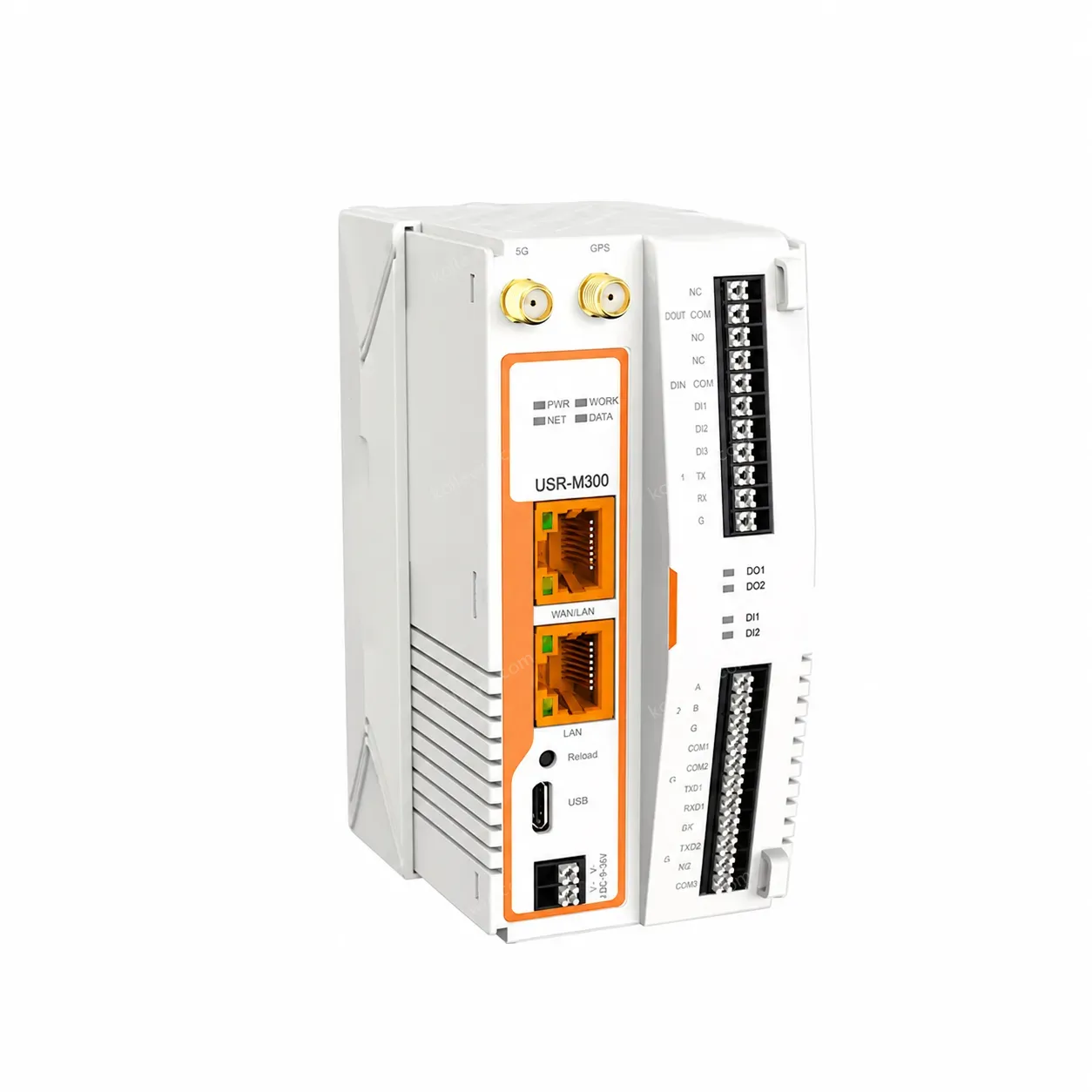 PUSR USR-M300 High Performance Edge IoT Gateway Support User Self-Development Can Expand IO As Needededge Computing Capabilitie