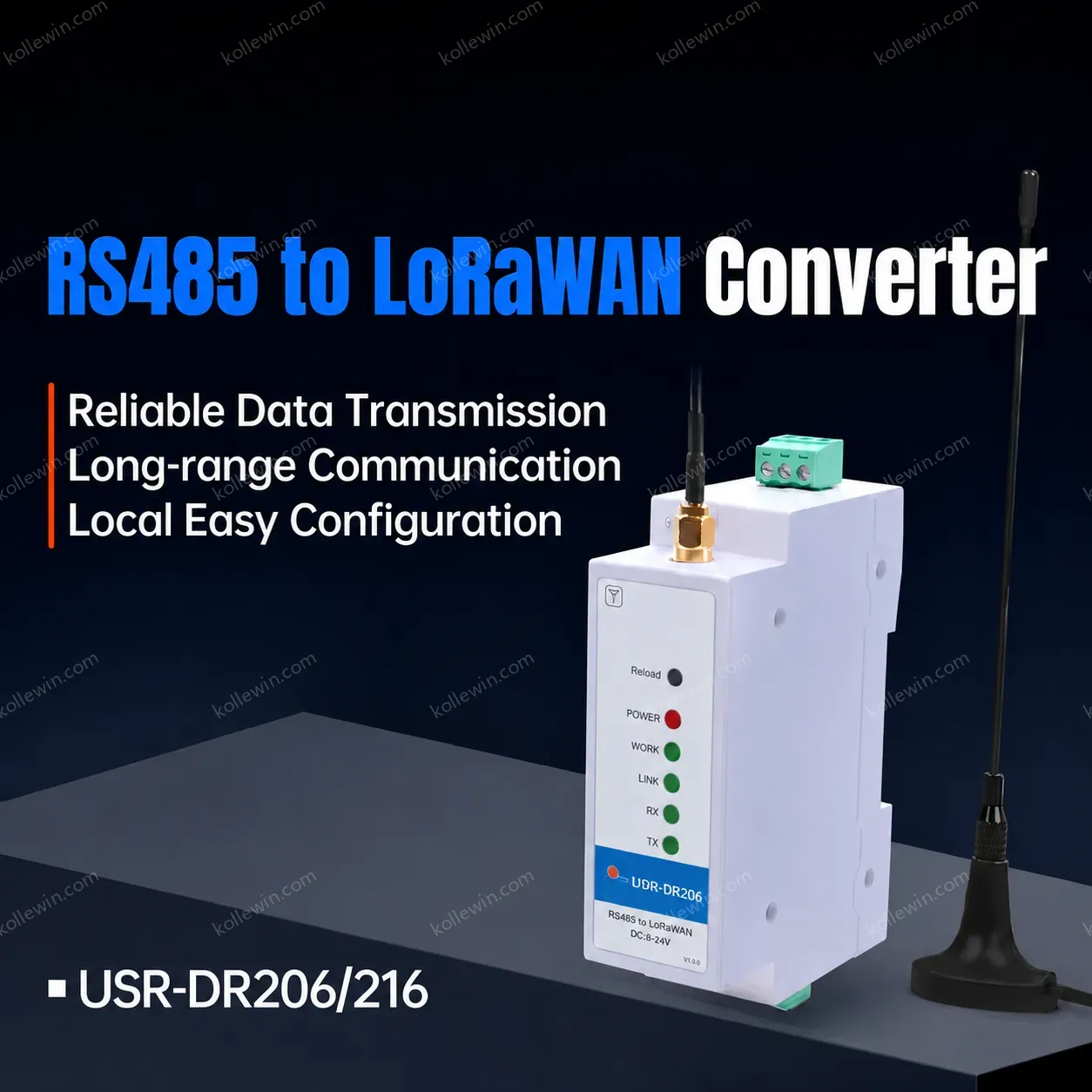 PUSR RS485 to LoRaWAN Converter Standard Activation Methods OTAA and ABP USR-DR206/DR216